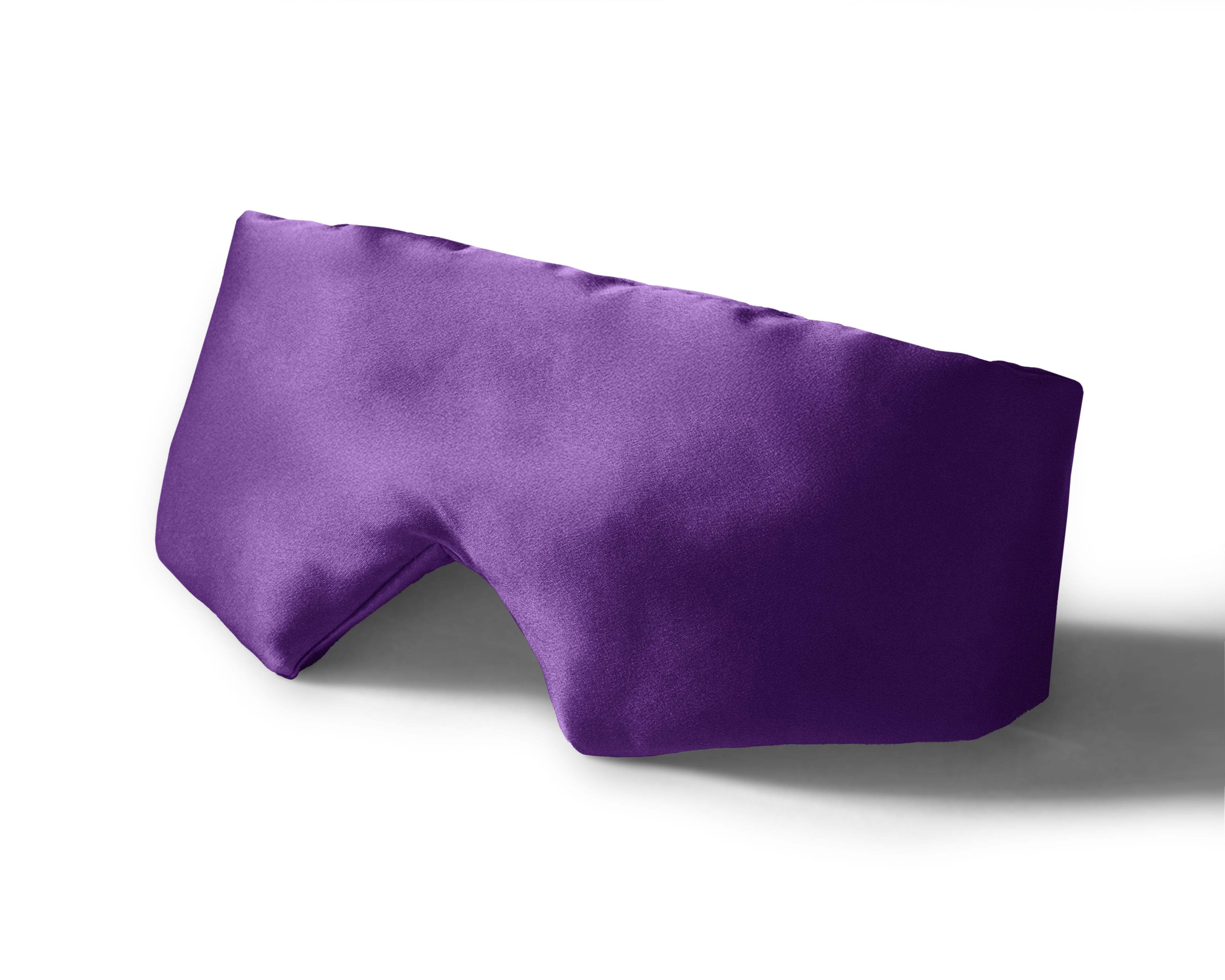 Zijden Deep Sleep Masker Purple